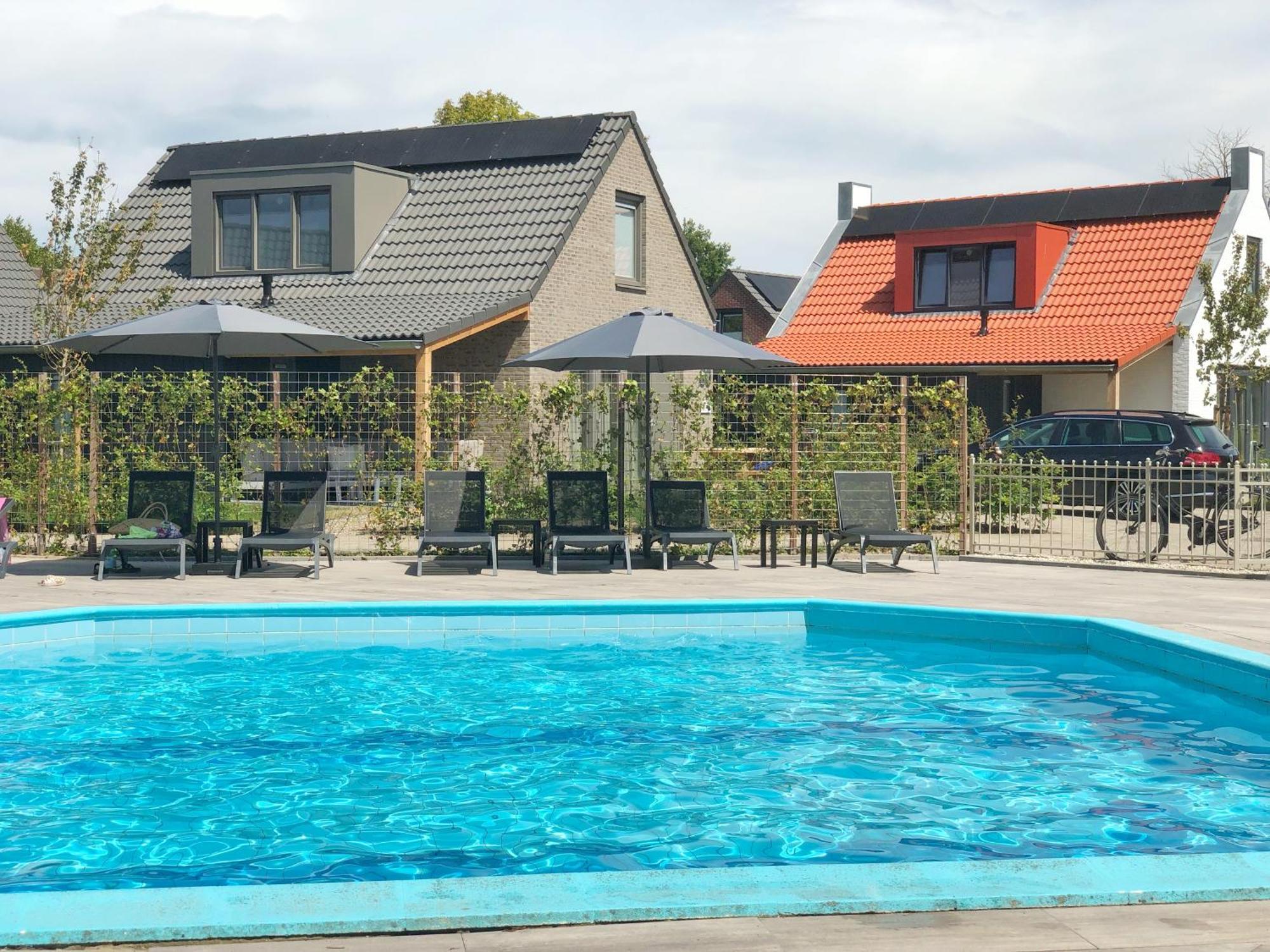 Villa Aan 'T Wiel Op Recreatiepark De Wielen سينت مارتن المظهر الخارجي الصورة